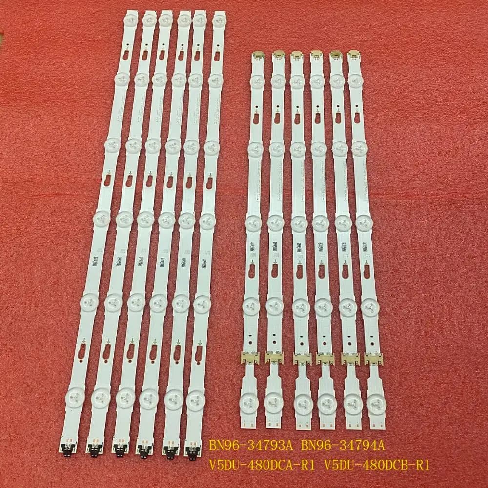 Striscia LED per Samsung UE48JU6670 UE48JU6670U UE48JU6445K UE48JU6510K UE48JU6000K UE48JU6740U UE48JU6412U UE48JU6430U UE48JU6500U