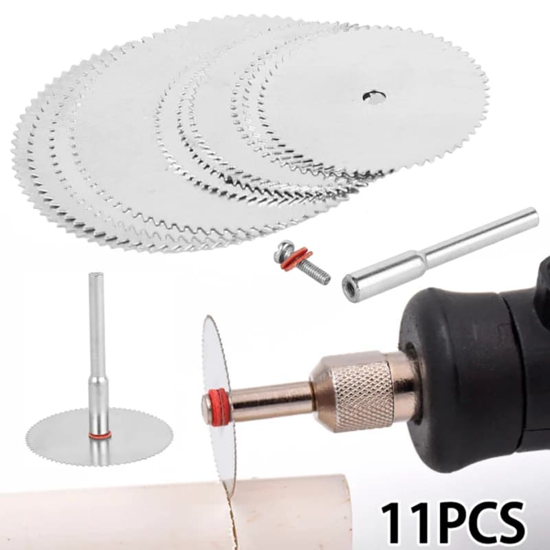 10 pcs Mini Circular Saw Blade Cutting disc for electric grinding Rotating tool for metal cutter Electrical tools Cutting discs for wood