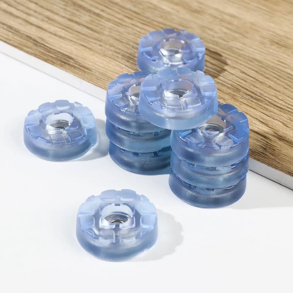 Cuscinetti in silicone trasparente Coperture antiscivolo antiscivolo Protezione per il pavimento Gamba per mobili in gomma Tavolo Sedia Piedi Tappo Piedini per mobili