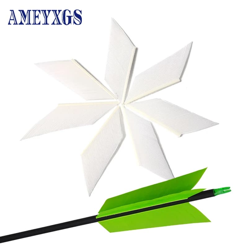50pcs Tiro Con L'arco Freccia Piuma 3/8/9 centimetri Piume di Tacchino Sinistra Palette Ala Fletches In Carbonio In Forma di Legno freccia FAI DA TE Accessori di Ripresa