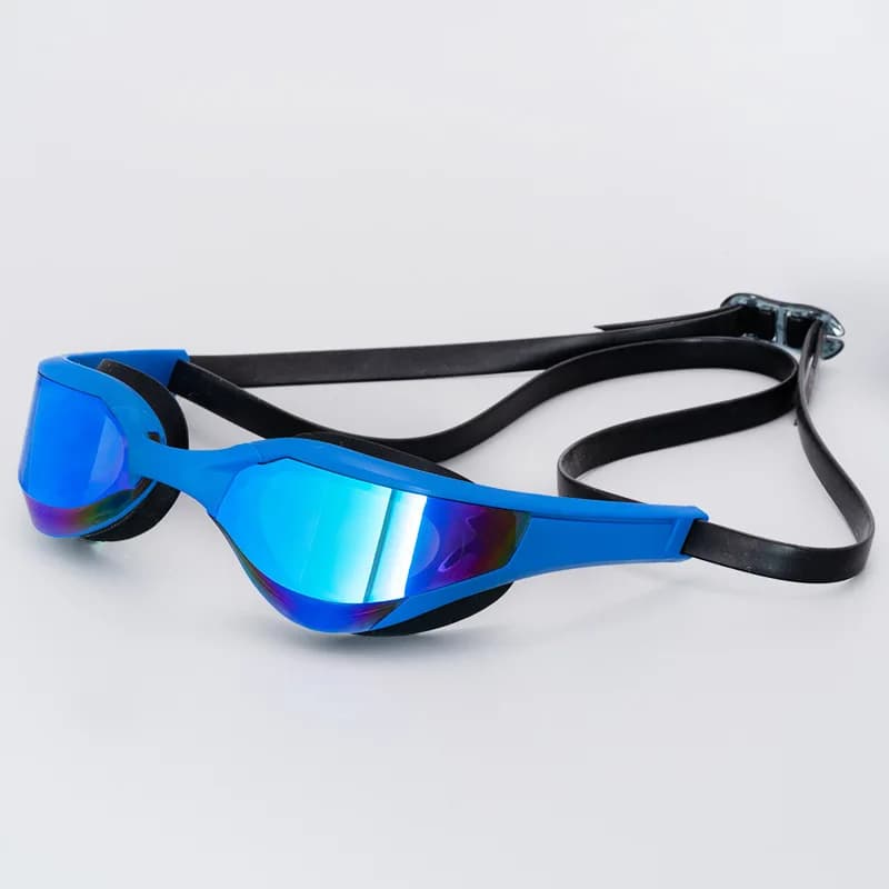 Nuova professione Racing occhialini da nuoto placcatura impermeabile protezione UV competizione occhiali antiappannamento occhiali da esterno