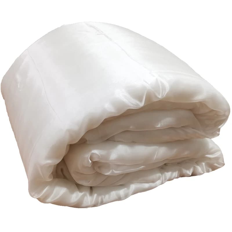 Four Season,100% Mulberry Silk Filled Duvet, Pure Silk Comforter Super Light With 8 Mm Silk Pongee Shell Cover Customize SS01