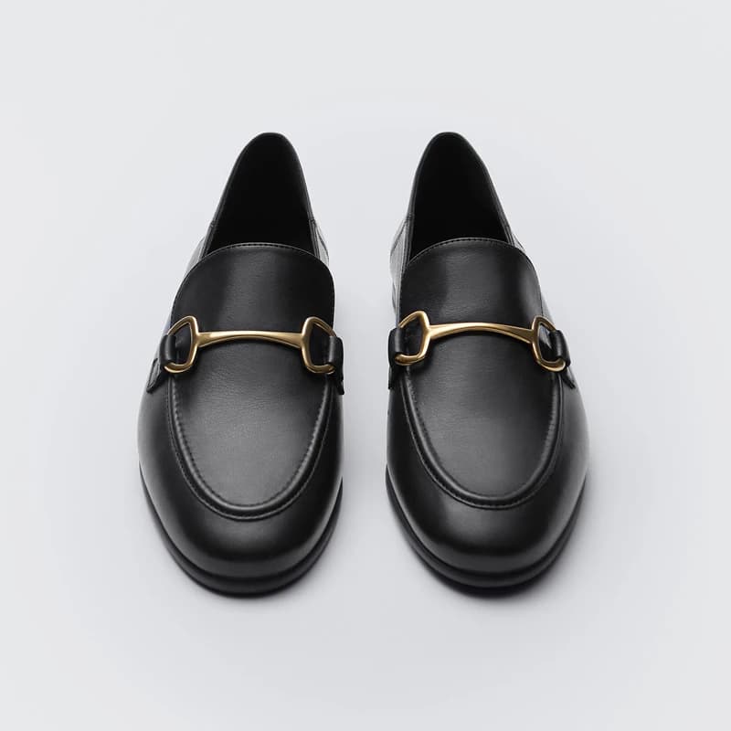 Scarpe da Donna Autunno 2026, Stile Britannico, Mocassini in Vera Pelle con Fibbia Metallica, Chaussure Femme