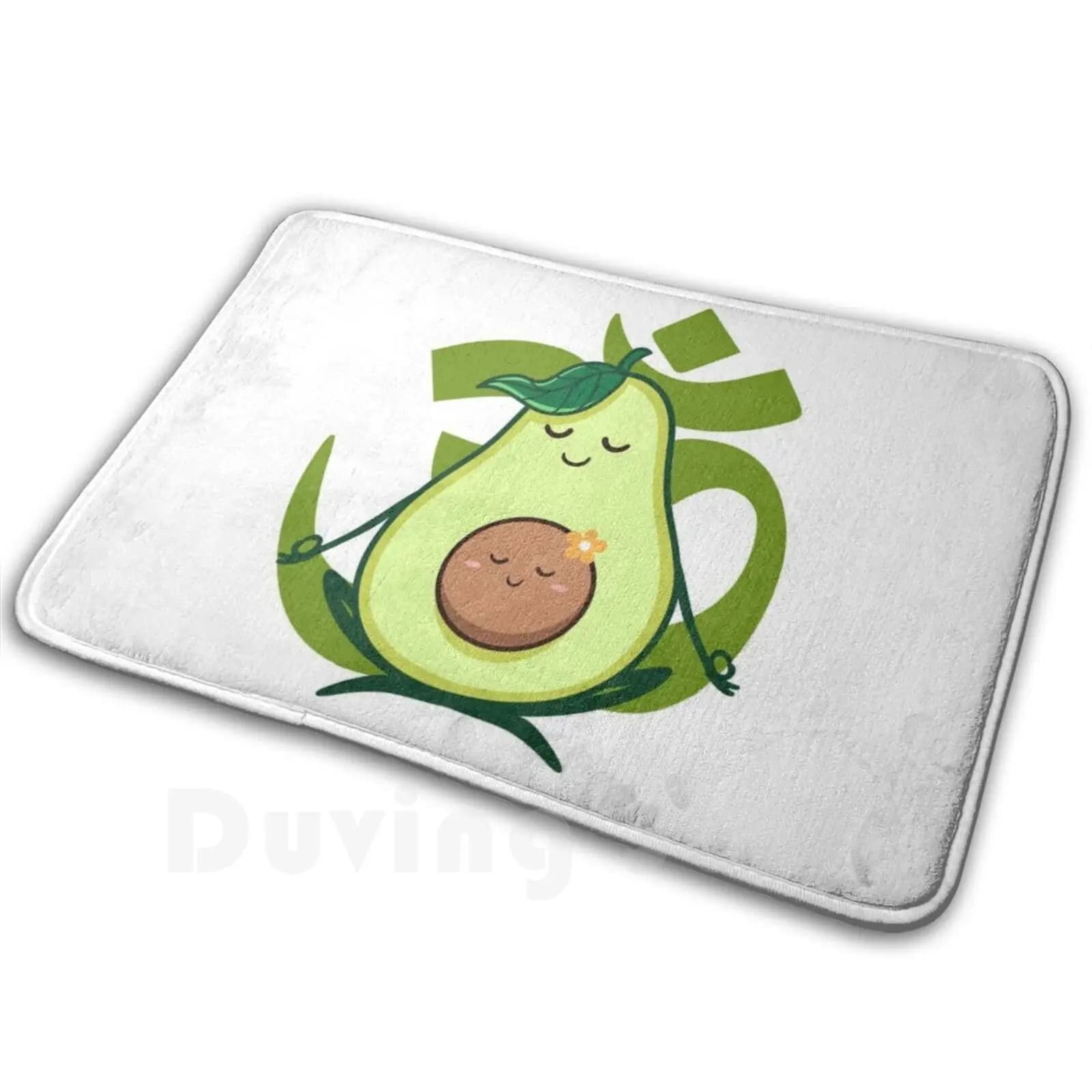 Carino Yoga Avocado Tappeto Tappetino Tappeto Cuscino Morbido Namastay Avocado Avocado Yoga Avocado Zen Namastay Zen Namastay Calm
