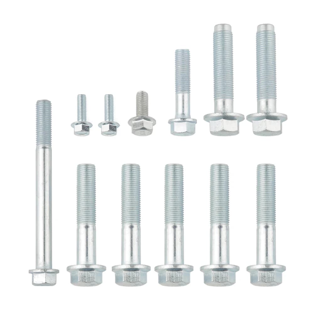 Set of 1 Kit of bolts for housing transmission bell suitable for Honda Acura series B16 B18 B20 5spd shock resistance
