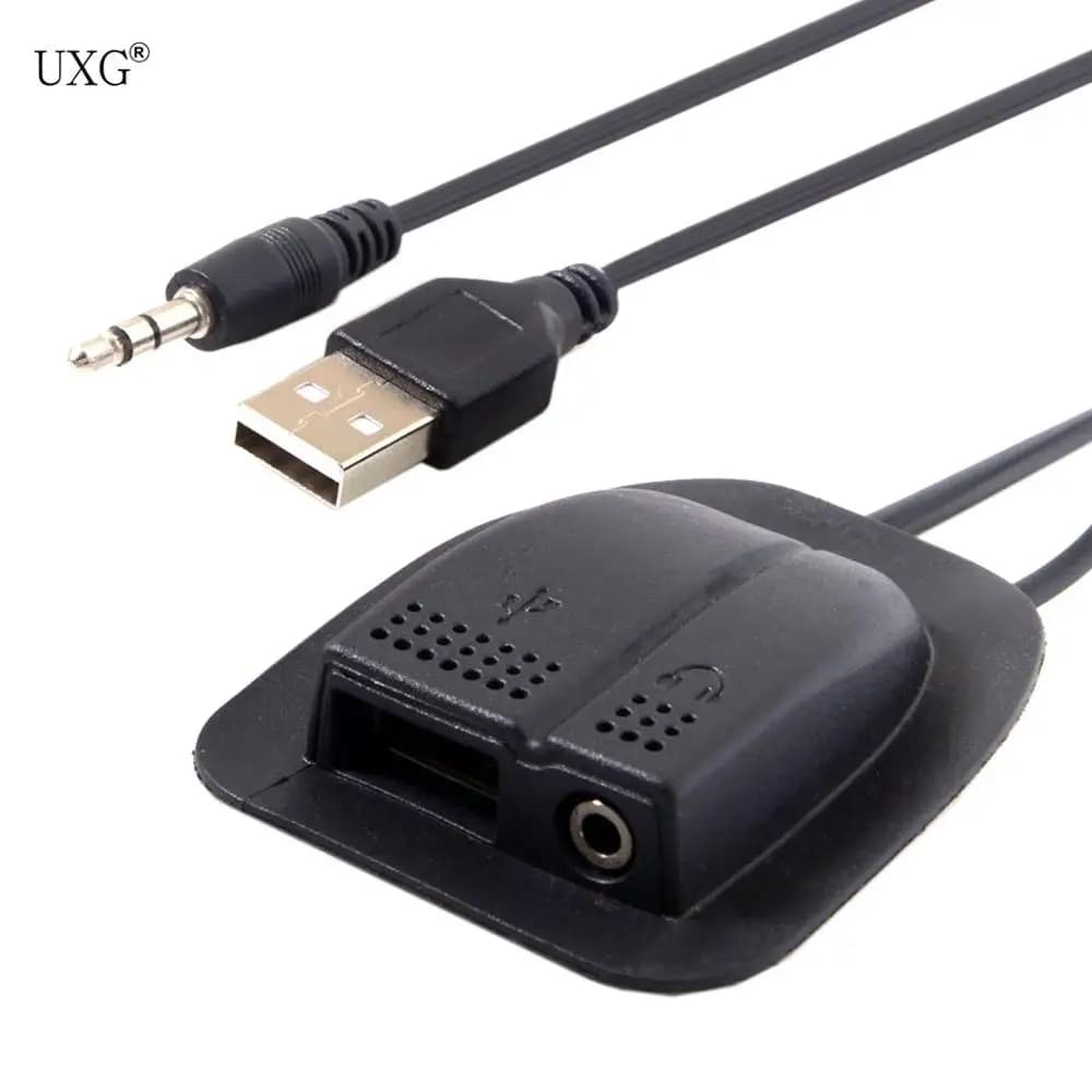 Zaino USB 2.0 e cavo di ricarica audio da 3,5 mm Pratico Conveniente Viaggio all'aperto Campeggio Esterno