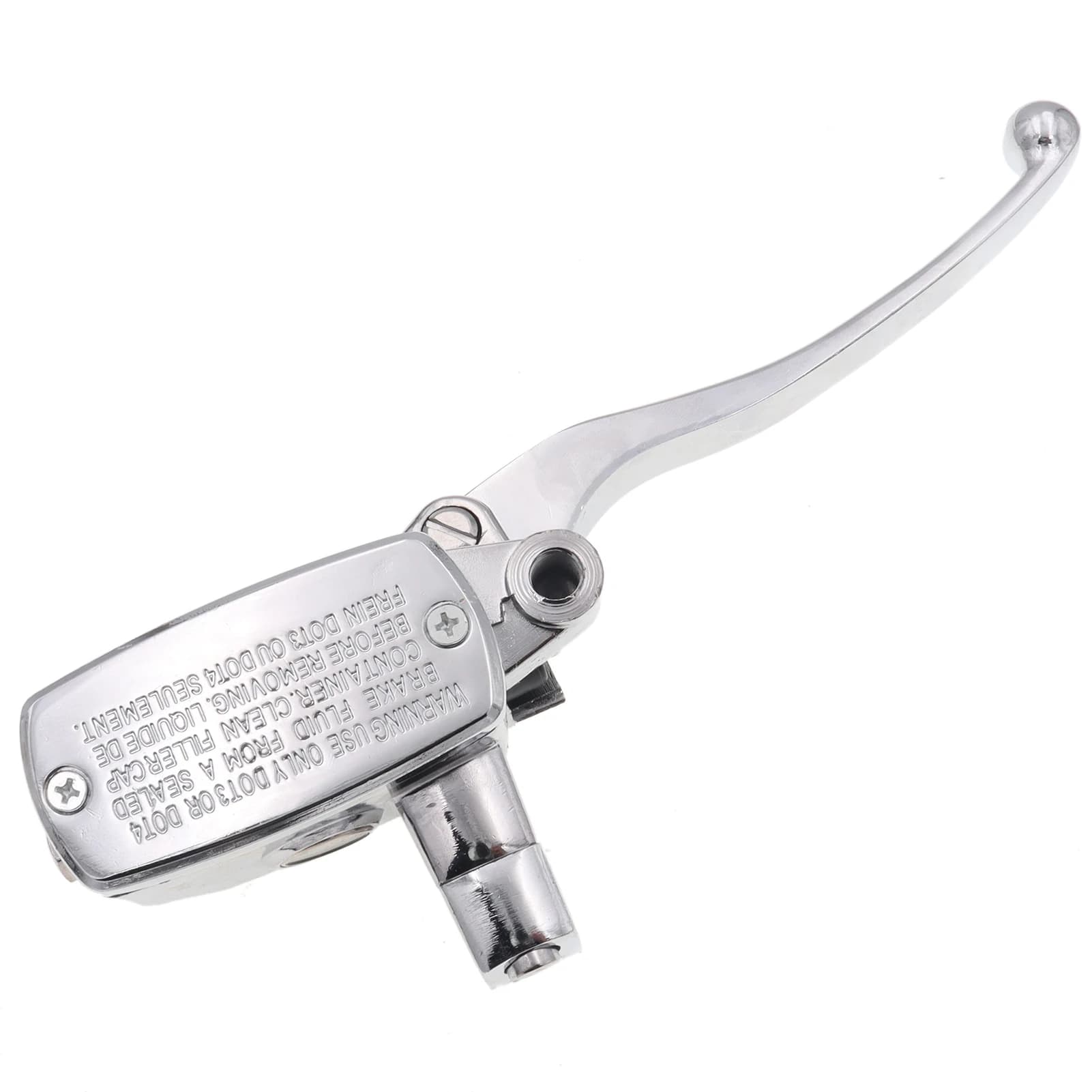 1 pezzo 25mm pompa freno destra cilindro principale lato con filettatura specchio per Honda CB400SF CB250 Dirt Pit Bike