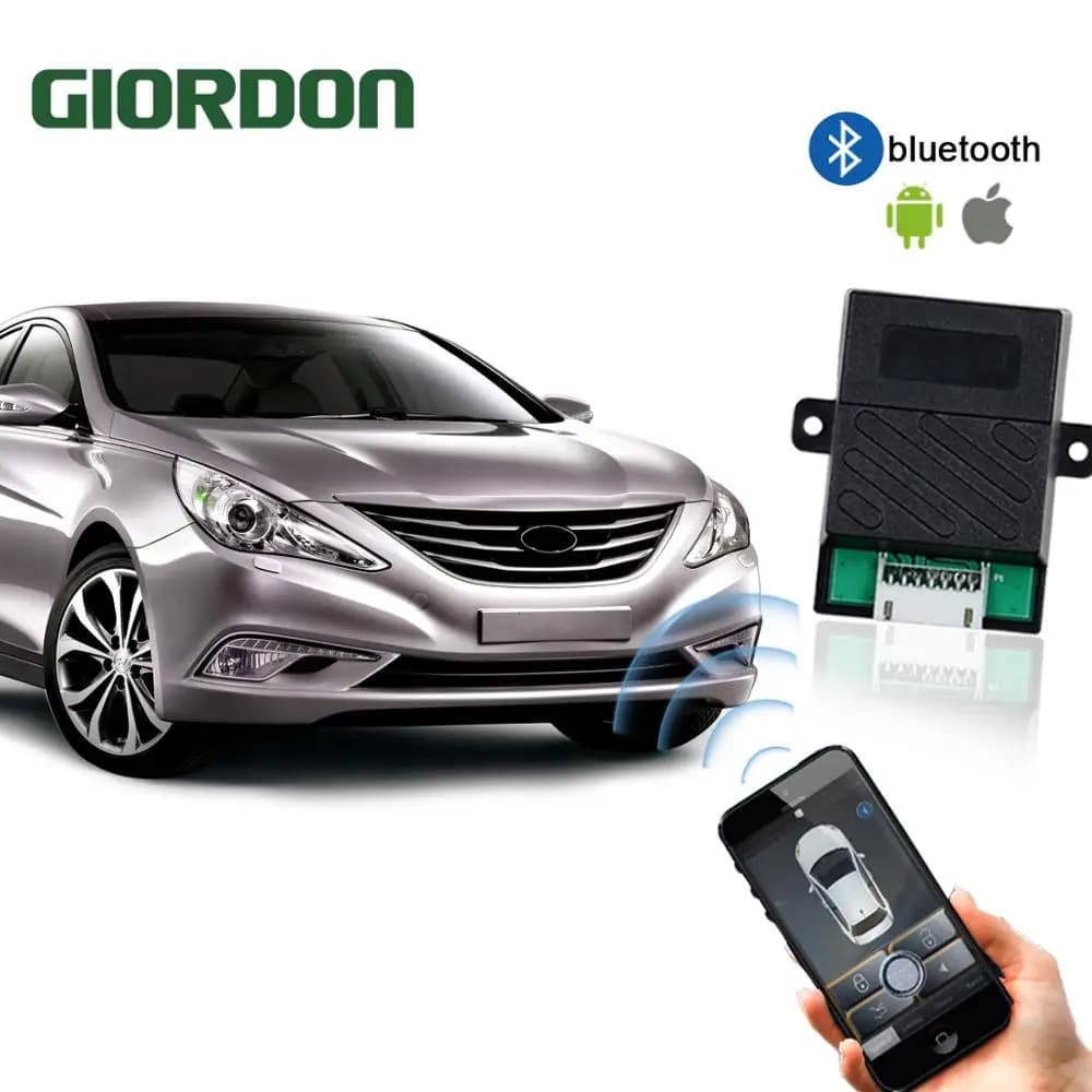 PKE keyless entry Control the car by mobile phone With Remote Start And bluetooth control Close to the lock/leave the lock 686W