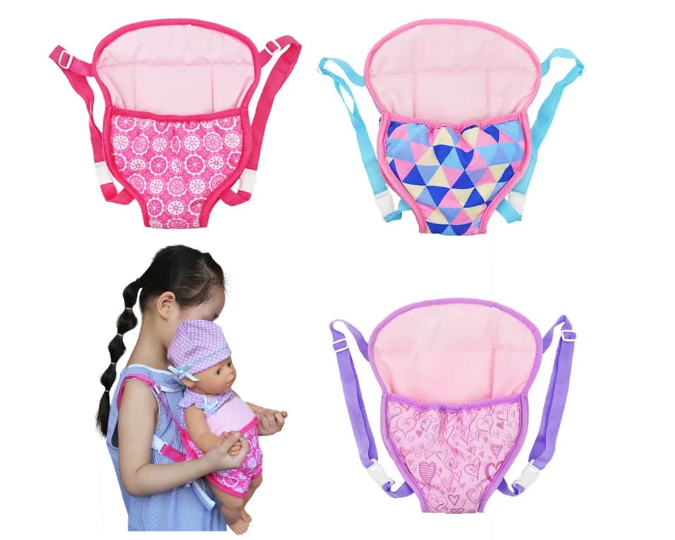 Borsa da trasporto per bambole in uscita da indossare per bambole nate da 43 cm Accessori per bambole da 17 pollici