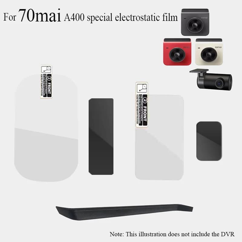 For 70MAI Dash Cam A400 Car/Cam Rear Recorder RC09 special electrostatic film special/adhesive electrostatic film,