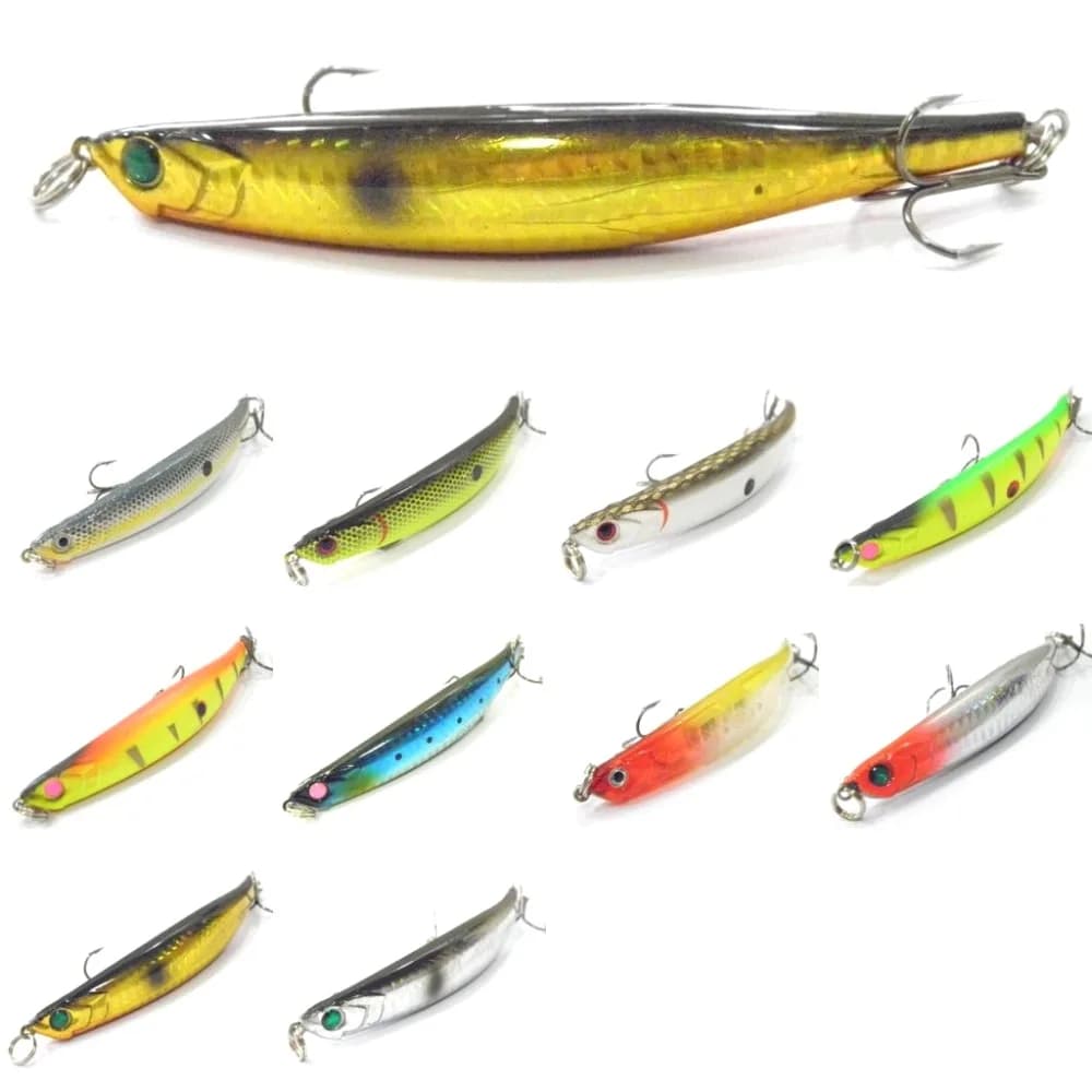 WLure Fishing Lure 11.6g 11.4cm Bend Body Style Dying come Minnow Slow Sinking Subsurface Muskie Bait Twitch W625