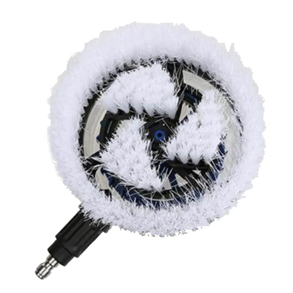 Kit di spazzole rotanti automatiche Non elettriche da 1/4 ''per rondelle ad alta pressione strumenti per la pulizia dell'auto
