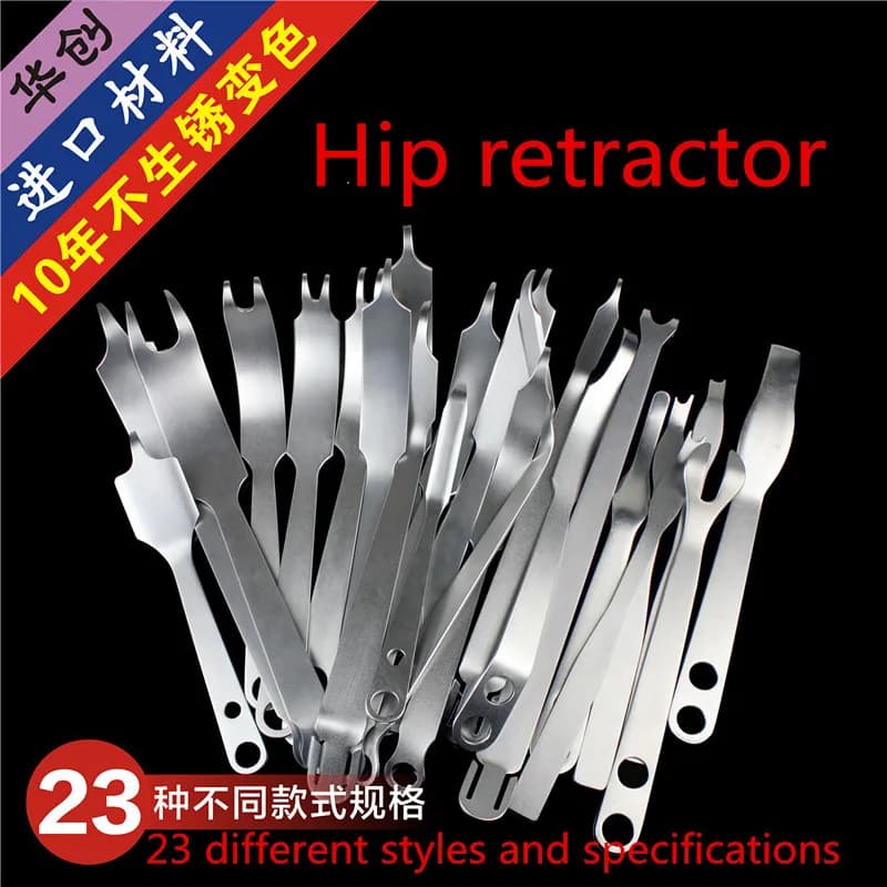 Strumento ortopedico medico Tibia femore ginocchio hip joint Reduction hook DDA femorale head acetabular staple acetabum retrattore