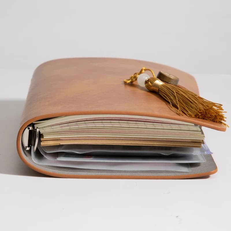 Taccuino del viaggiatore A6 Planner Book libro a fogli mobili stile semplice Schule quaderno da viaggio per studenti agenda personale pianificazione del diario