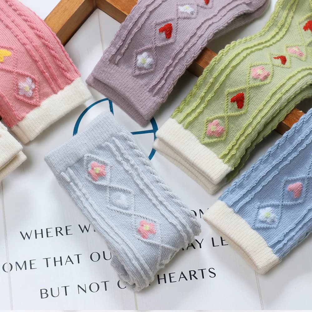 Calzini alti fino al ginocchio per neonati con stampa, per bambini, bambine, neonati, carini, divertenti, in cotone, con volant, accessori per neonati