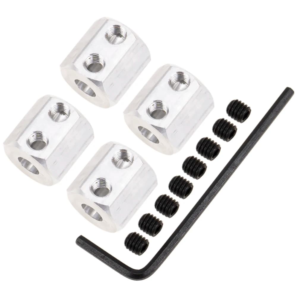 4 pz/set 08065 adattatore dado esagonale ruota e viti M4 Jimi e pezzi di ricambio chiave M2 per RC 1/10 Model Car 94155 94166
