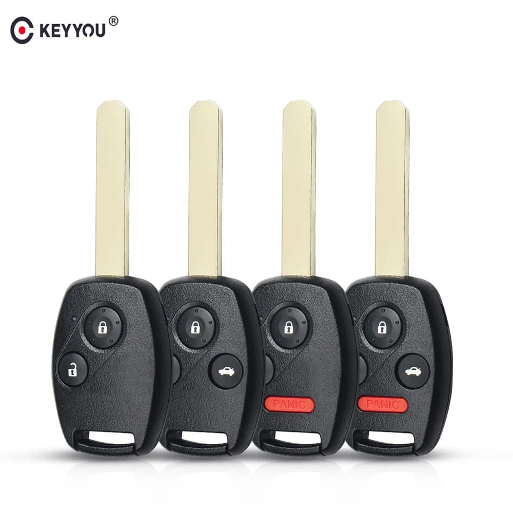 KEYYOU Sostituzione Con Bottoni pad Keyless Entry Chiave A Distanza Dell'automobile Fob Per Honda Accord CRV Pilot Civic 2003 2004 2005 2006 2007