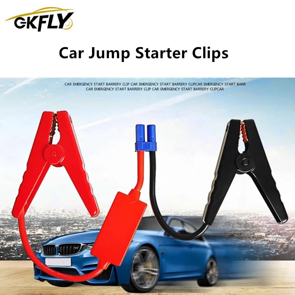GKFLY Nuovo Cavo di Emergenza Batteria Morsetto A Coccodrillo Clip Per Auto Camion Salto Avviamento Morsetti Auto Salto Avviamento Ponticello