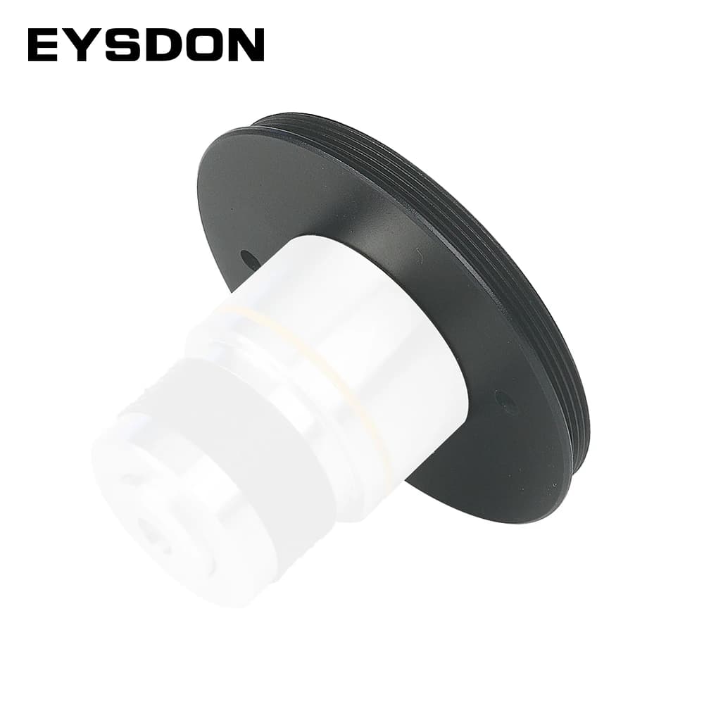 EYSDON Convertitore di filettature ad anello da RMS a M42 T Adattatore per obiettivo per microscopio per fotografia microscopica micro macro