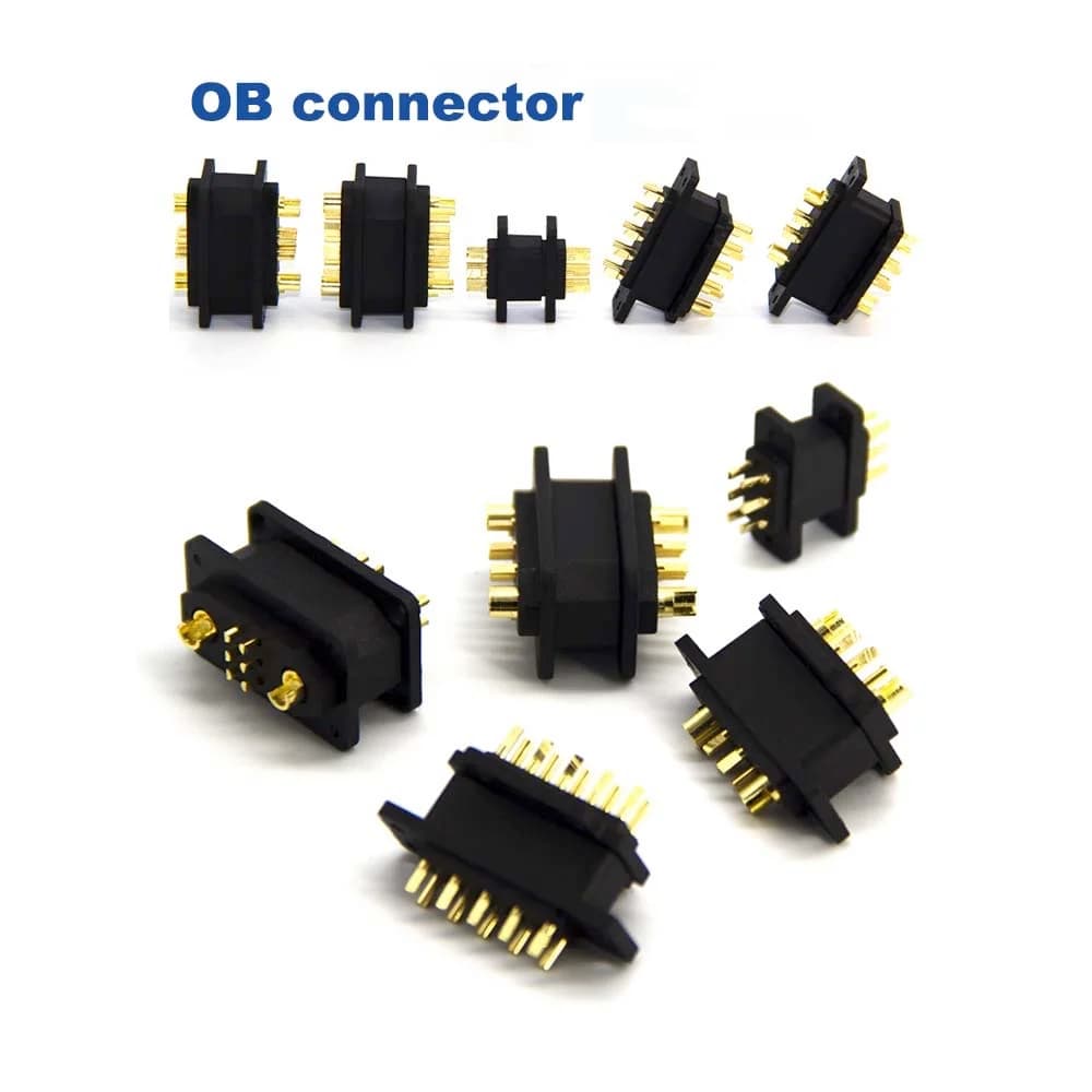 1 paio di connettori OB 10P 6P 2-4P 2-6P 2-8P Spina di estensione servo multifilo per velivoli multiasse RC ad ala fissa