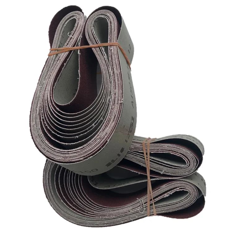 10 PCS 686*50mm Nastro Abrasivo di Levigatura Band per Legno Morbido Lucidatura Dei Metalli