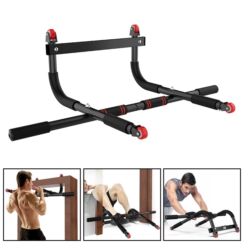Gym Equipment Home Fitness Exercise Heavy Duty Trainer Pull-up Training Handles with Adjustable Horizontal Bar for Indoor Fitness