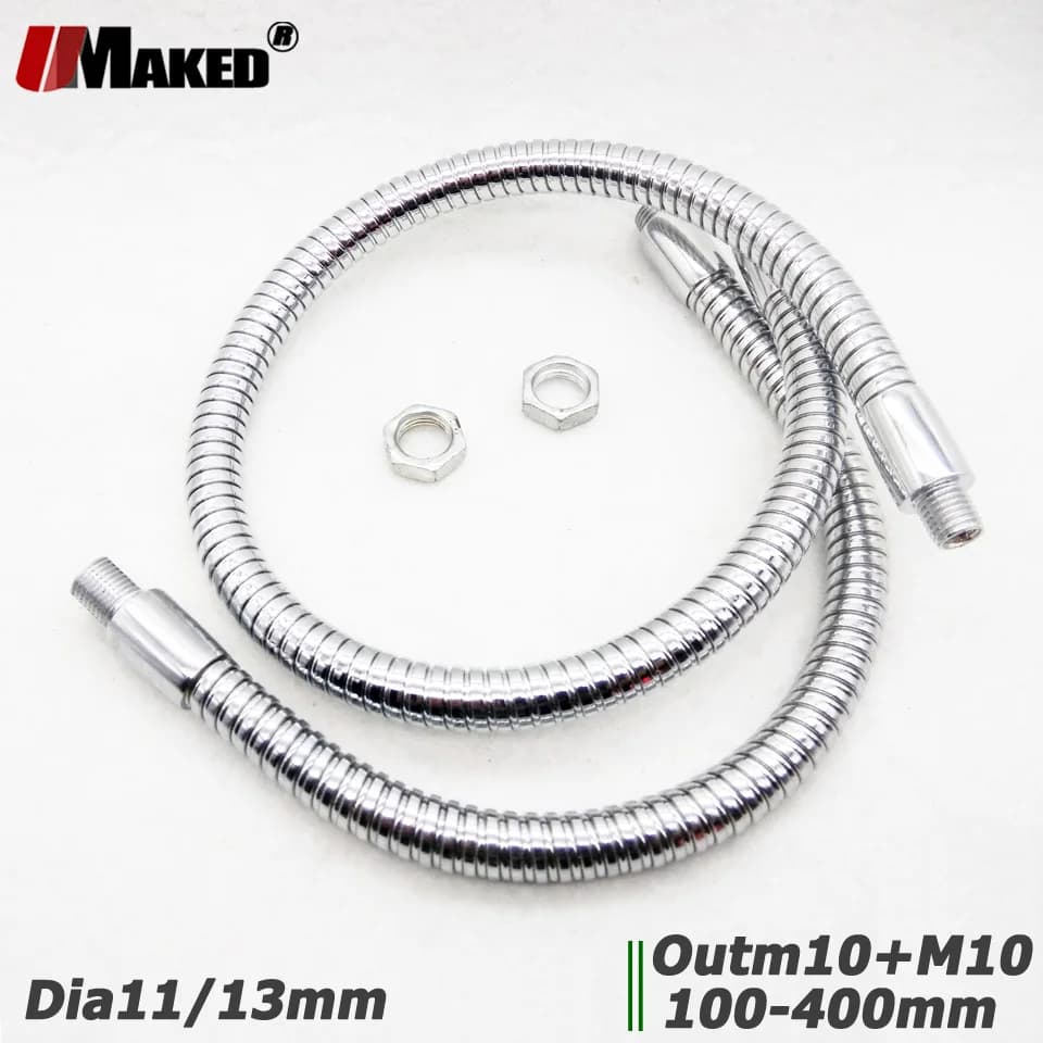 LED A Collo di Cigno lampada Da Tavolo Flessibile del supporto LED tubo morbido lampade Dia11/13 millimetri in metallo del supporto di 25-40 CENTIMETRI fuori M10/M10 vite Per La luce Scrivania