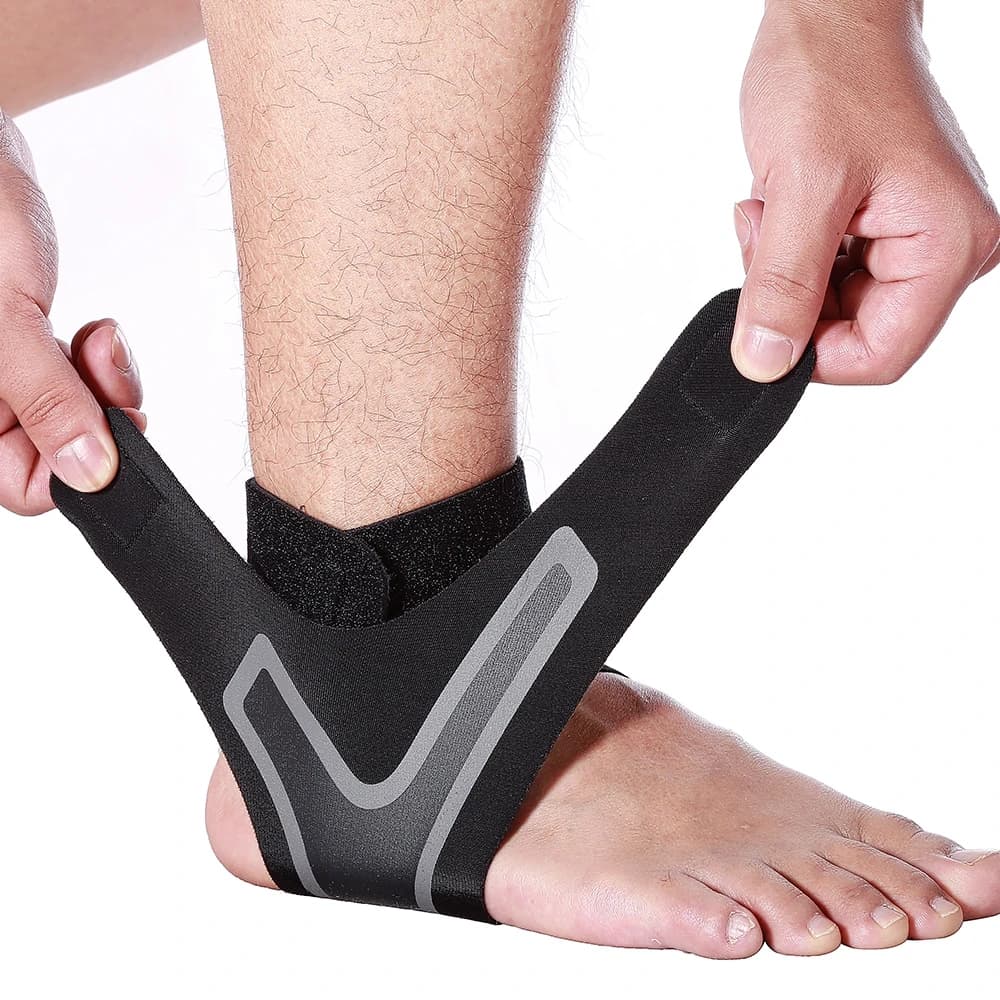 Tutore per caviglia per fascite plantare Supporto per caviglia Avvolgimento per caviglia per distorsione Tendinite e sollievo dal dolore al tallone per donne Uomini Fitness