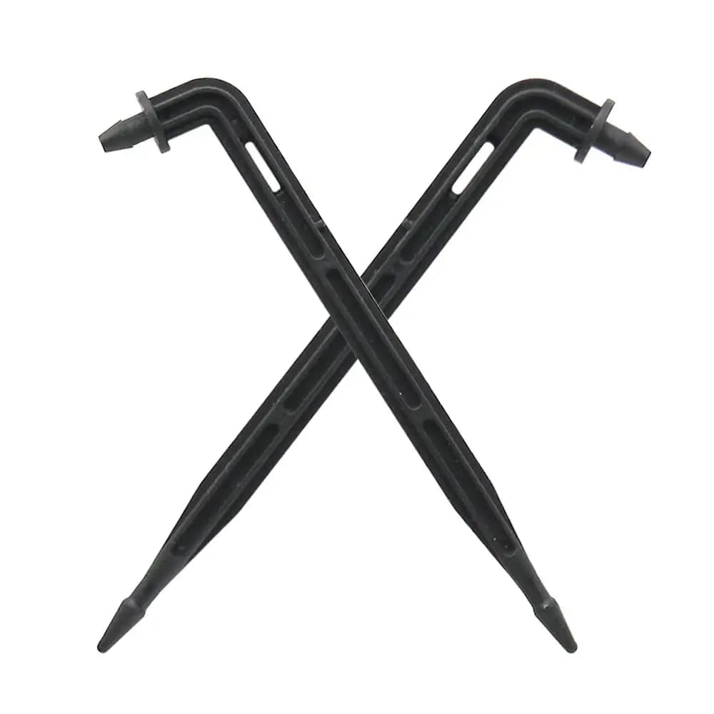 3 millimetri Curvo Goccia Freccia Gocciolatore Giardino Micro Irrigazione a goccia Emettitore 3/5mm Interfaccia Tubo Curva A Gomito A Goccia frecce 200 Pcs