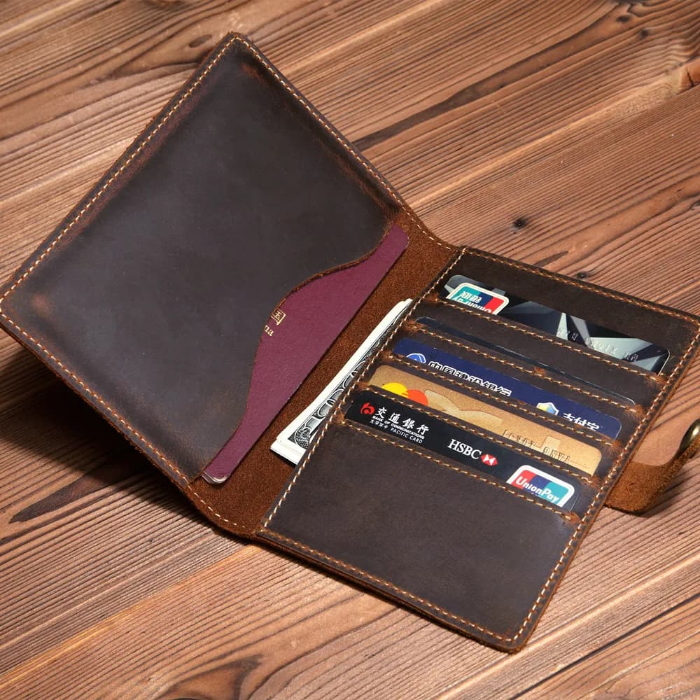 Facts To Hand Luxury Travel Passport Holder Of Top Men Mucca Leather Case For Passport Travel Wallet Vintage Hasp Paspoort Cover