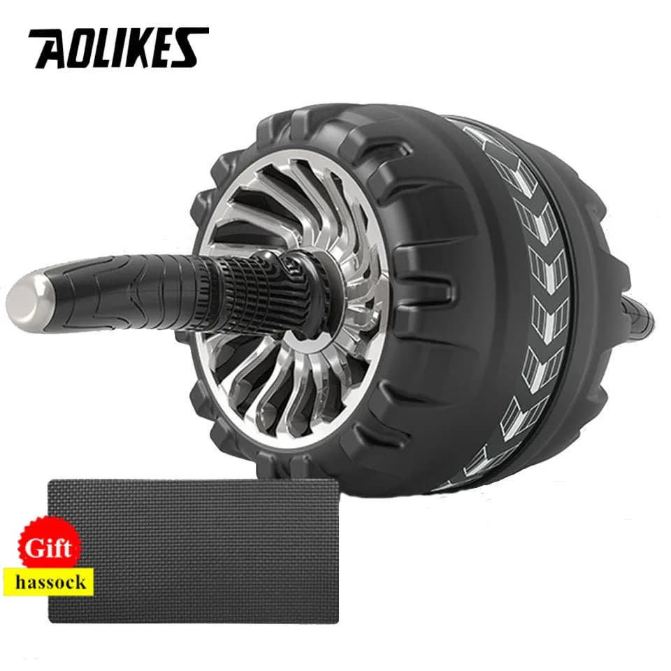 Pro Roller Abdominal Wheel Coach Muscle Abdominal Gym Exercise Equipment Body Shaper Construction Ab Roller Training Equipment