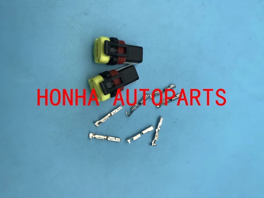 Free shipping 2/5/10/20 pcs/lot 3pin tyco female electrical wiring tool connector with terminals 1-936527-2