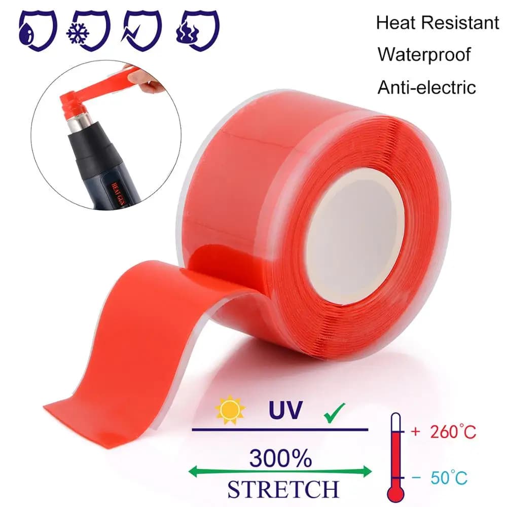 FOSHIO 100 centimetri Pistola Ad Aria Calda di Conservazione di Calore Ad Alta Temperatura Nastro di Protezione Auto Del Vinile Wrapping Strumento Finestra Tinta di Riparazione Multi strumento