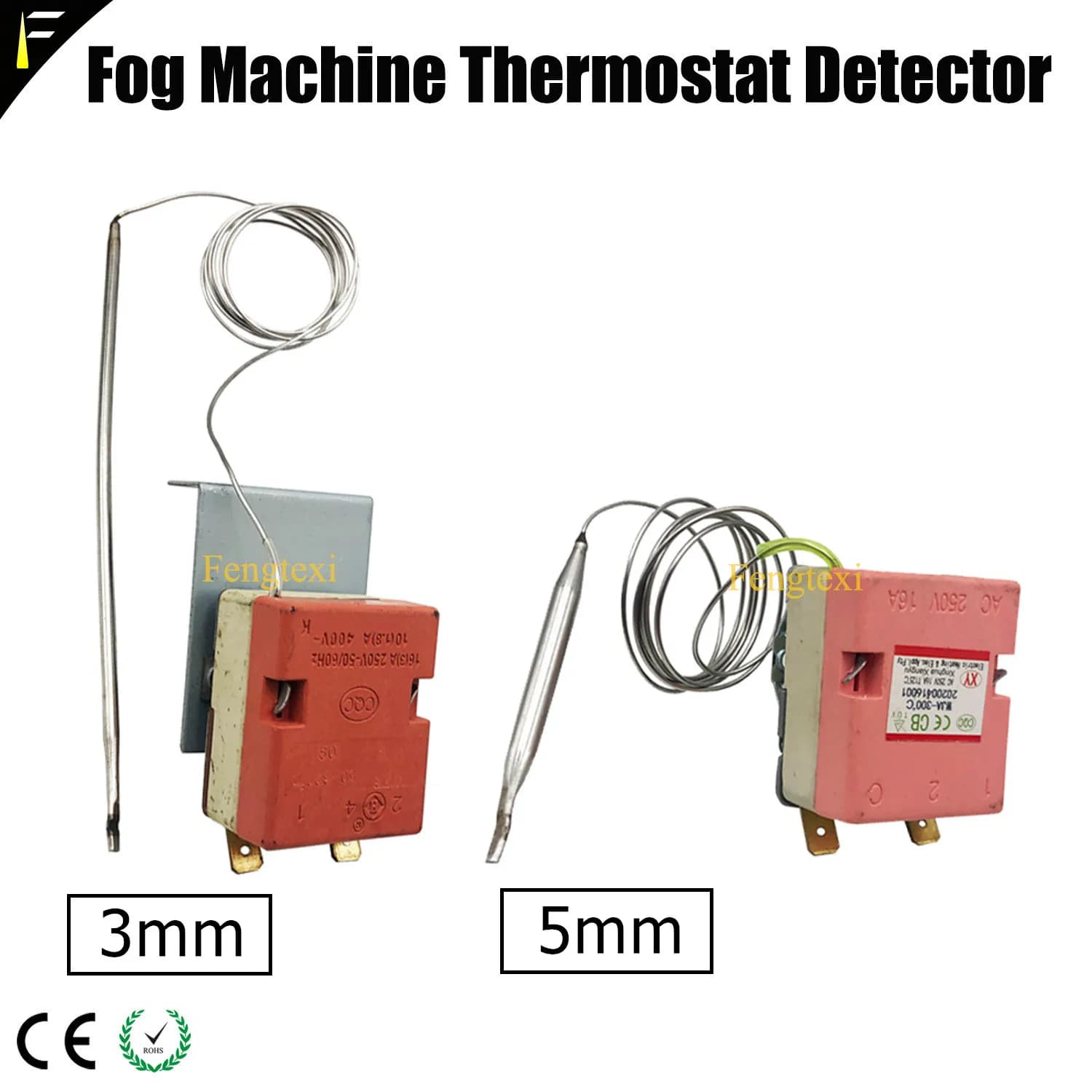 1500w3000w Fase Effetto Speciale Verticale LED Nebbia Macchina del Fumo Termistore Termostato Rilevatore di Controllo della Temperatura Parti Dell'atomizzatore