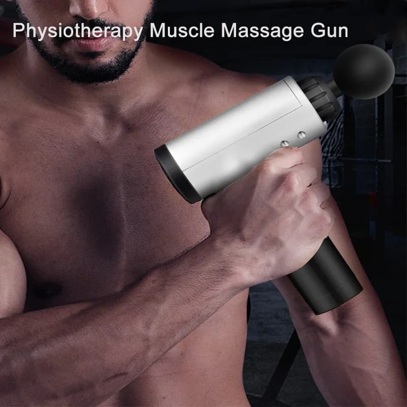 Muscle Massage Relief Gun Vibration Massage for Deep Fabrics Fitness Exercise Muscle Pain Relief Body Modeling