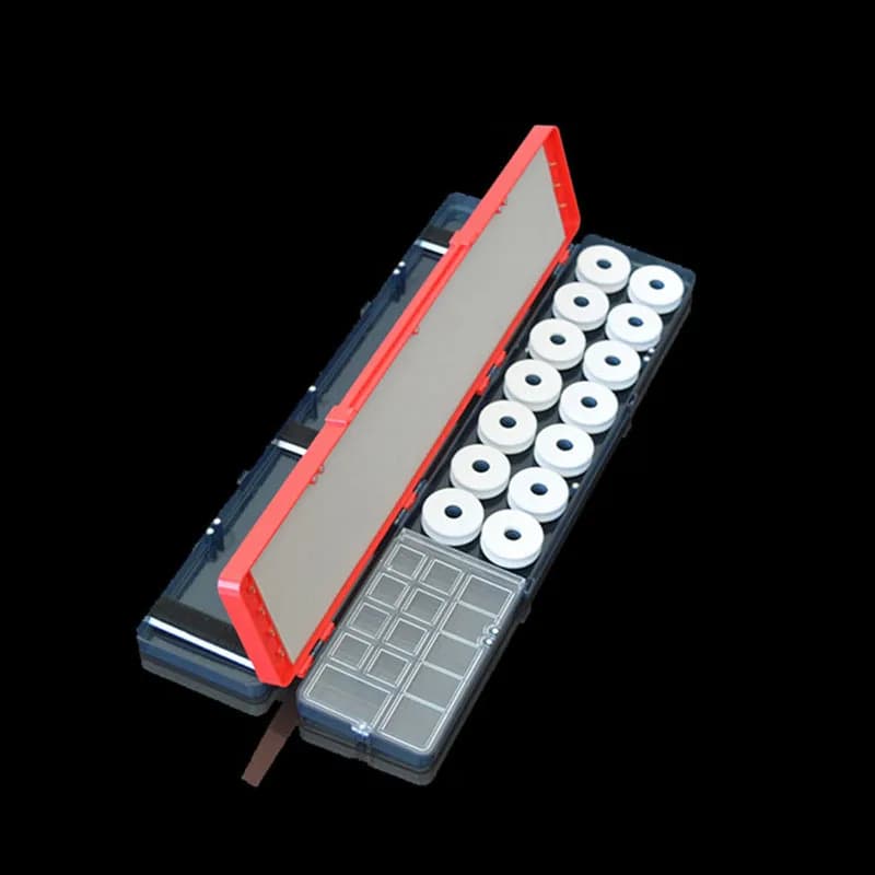 51*10*5 Multifunctional Multifunctional Centimeters Double Layer Fishing Equipment Box Storage Case Box For Fishing Floating/ Edge Wraping Line Accessories J385
