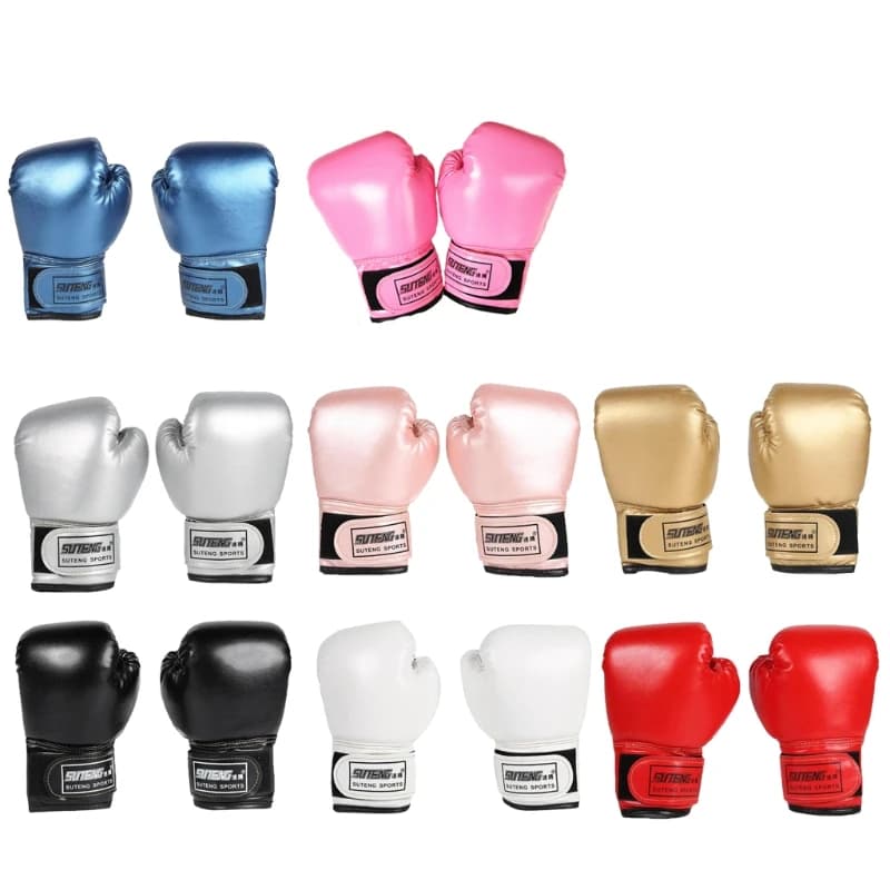 3-10 years baby boxing gloves children's boxing bag Kickboxing Muay Thai gloves MMA Training Sparring gloves