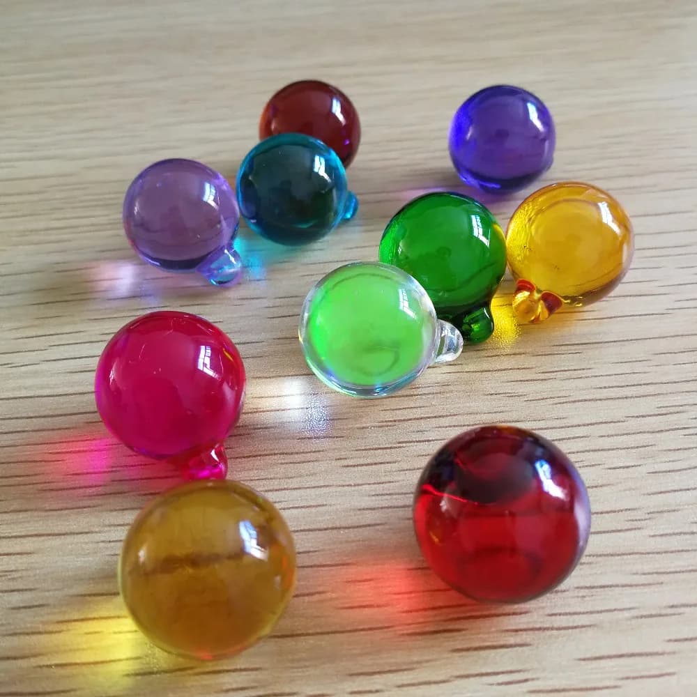 20mm-50mm cristallo colorato vetro liscio appeso lampadario a sfera prisma ciondolo per matrimonio Hotel casa porta illuminazione parti Decor