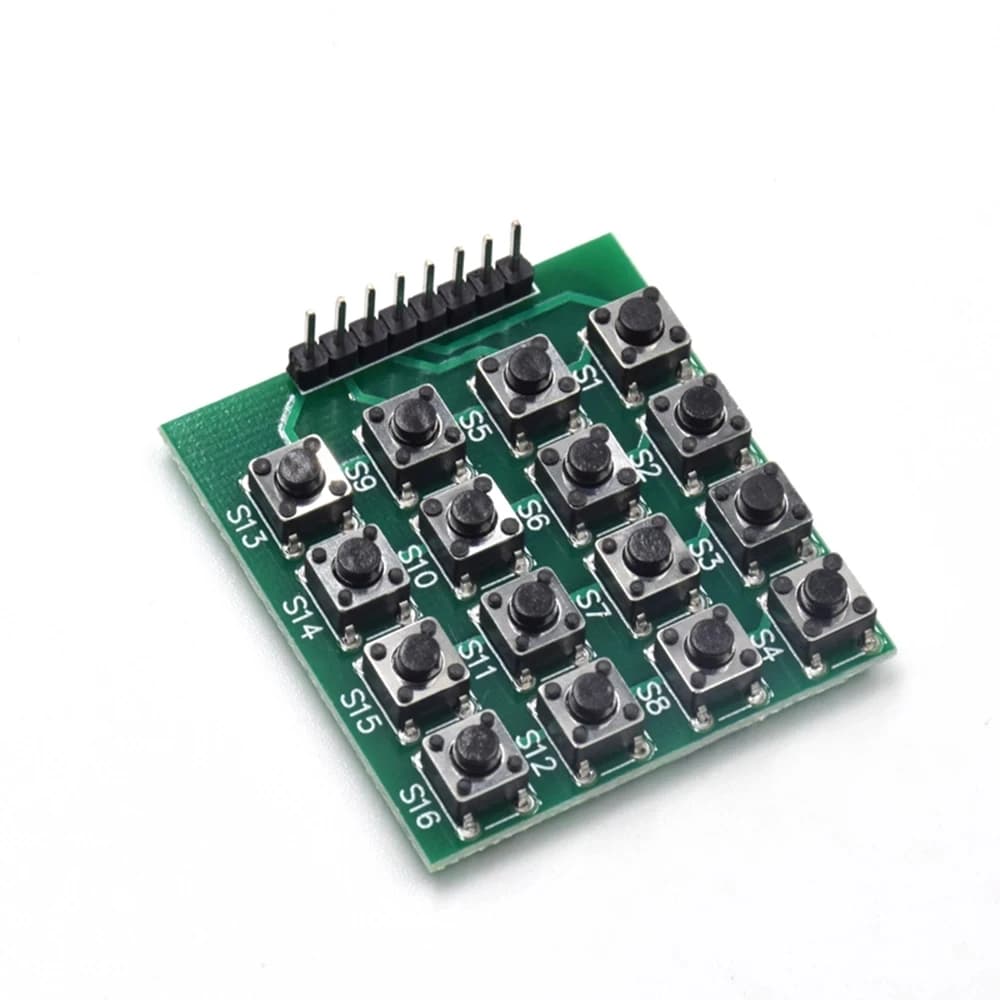 5 pcs 4x4 Matrix 16 keyboard module keyboard 16 button Mcu for Arduino raspberry pi rpi electronic component kit DIY