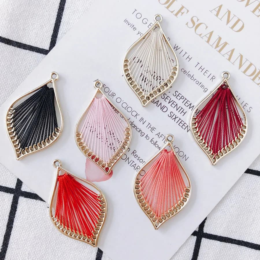 4 pezzi/lottp Lega Orecchini a forma di goccia d'acqua Accessori per gioielli Accessori per orecchini pendenti