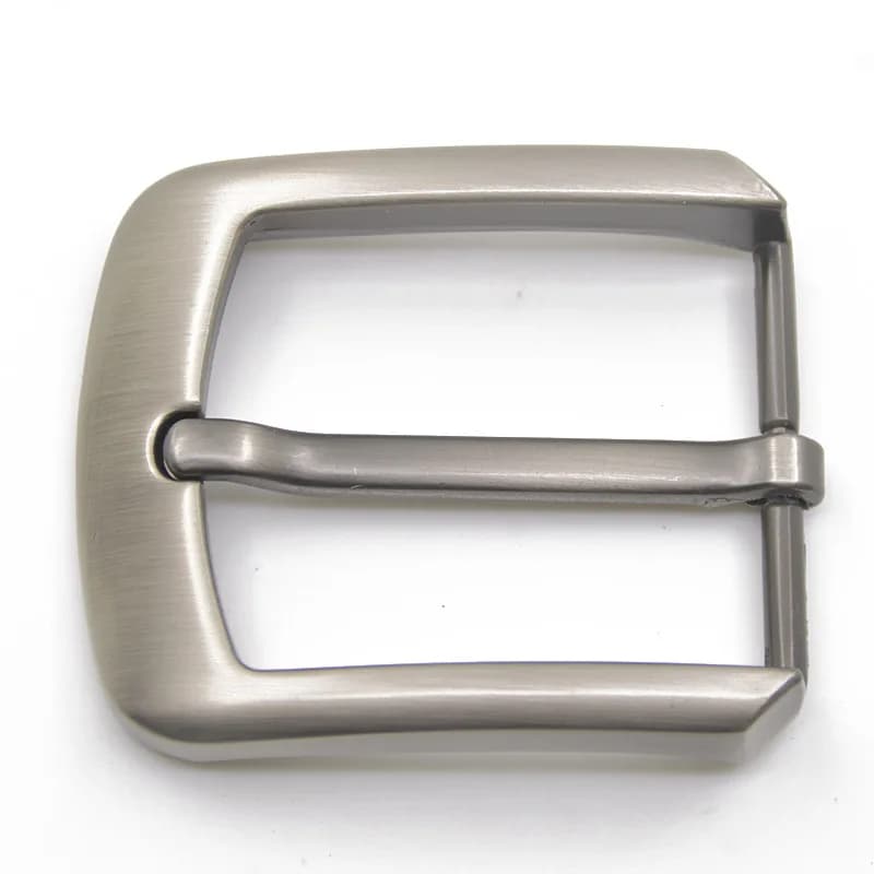 1 pz metallo 40mm spazzolato fibbia della cintura centro centrale mezza barra fibbia cintura in pelle briglia cavezza imbracatura adatta per cintura 37mm-39mm