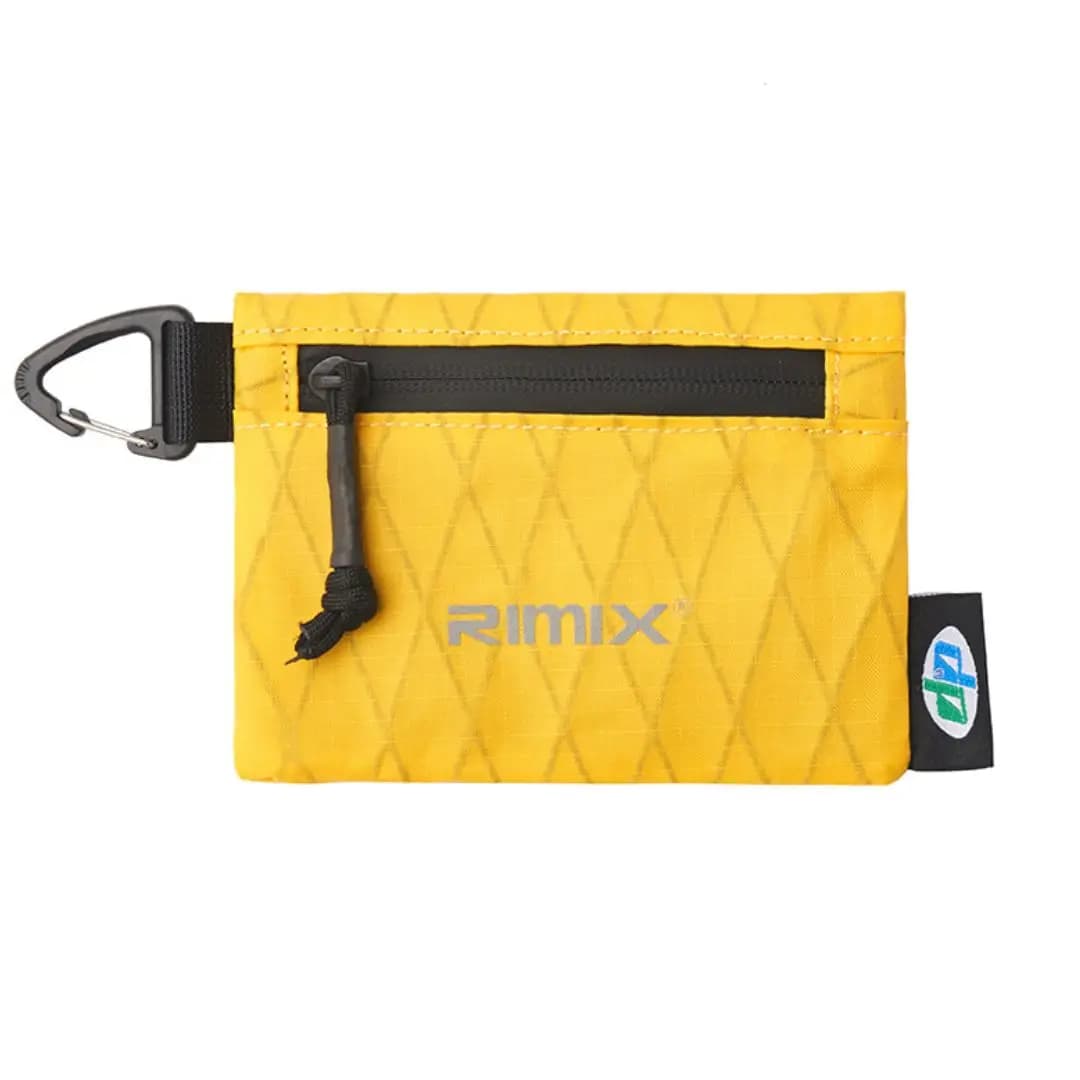 RIMIX Portamonete unisex Portafoglio corto portatile XPAC Custodia impermeabile per chiavi e carte Portafoglio per pendolarismo all'aperto Viaggi quotidiani