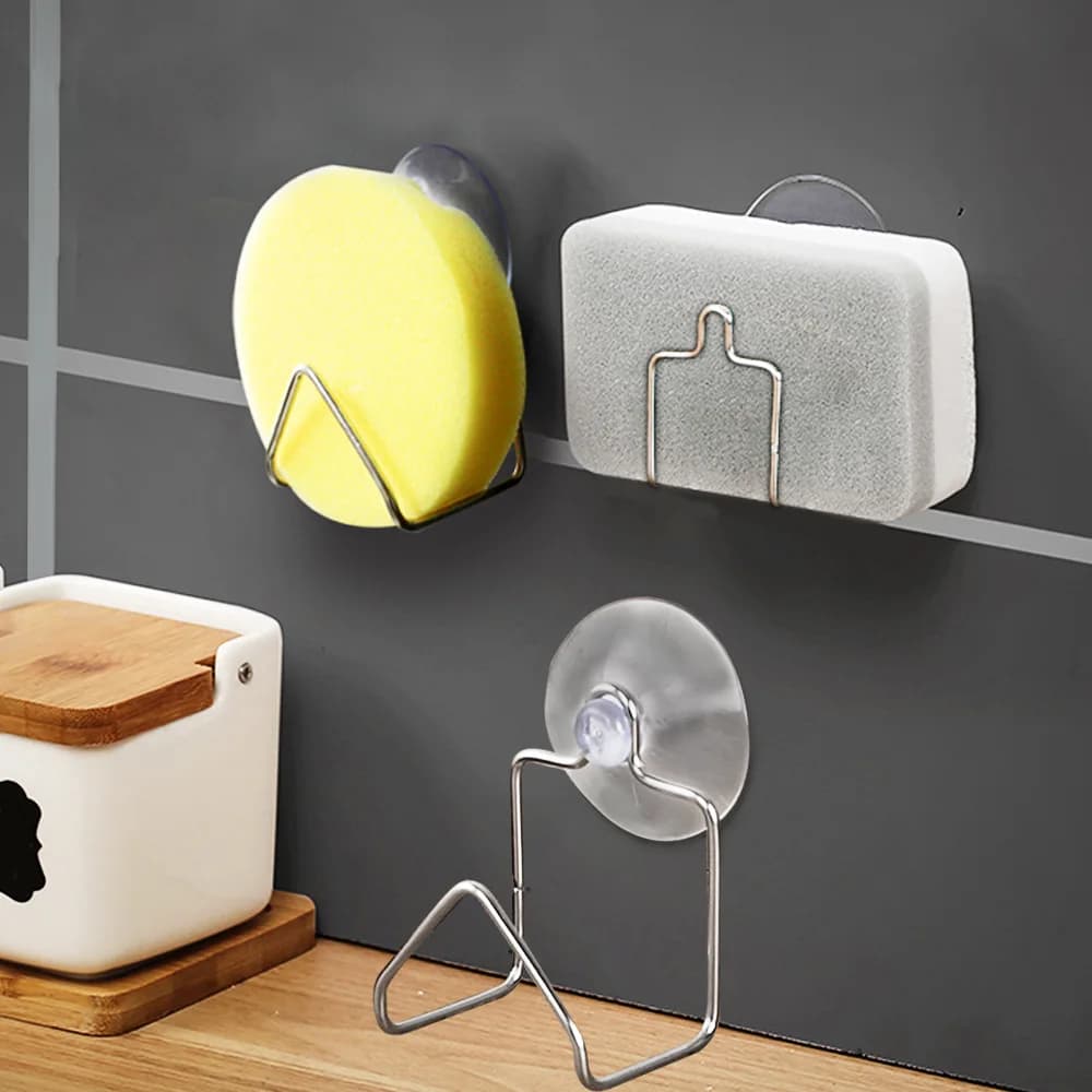 1Pc Casa cucina e bagno trasparente forte ventosa gancio ventosa gancio portachiavi gancio di stoccaggio scolapiatti