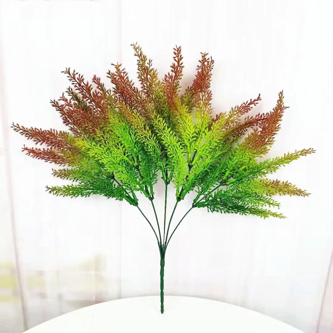 40cm Fake Grass Artificial Sage Bundle Tropical Plastic Rare Plants Garden Living Room Hotel Desktop Home Decoration