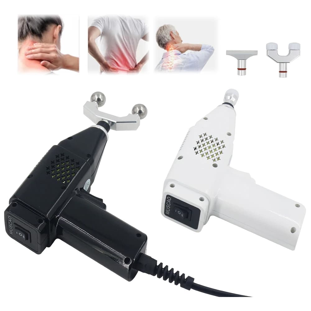 450N Electric Chiropractic Adjustment Tool Spine Massage for Muscle Relaxation Pain relief Professional Chiropractic Correction Gun
