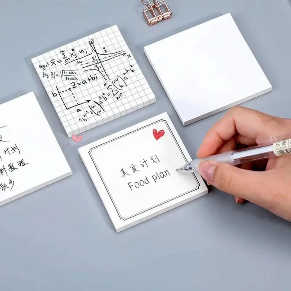 80 Sheets Office Planner Stationery Notebook Reminder Bookmark Memo Pad Notepad Stickers Sticky Notes