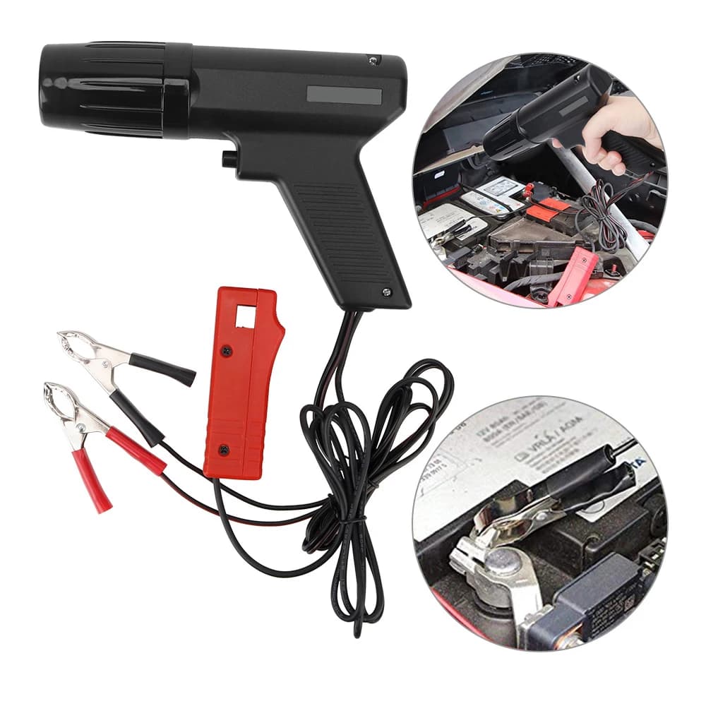 Tl-122 12V strumenti di temporizzazione dell'accensione dell'auto benzina Auto Engine Starter Start Tester Test del motociclo lampada stroboscopica diagnostica induttiva