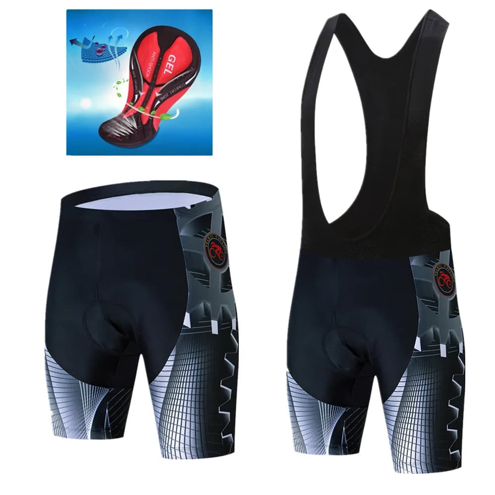 2020 Cycling Shorts Men's Cycling Shorts MTB Padded Mountain Road Bottom Bike Shorts Breathable Underwear Cycling Clothing Black