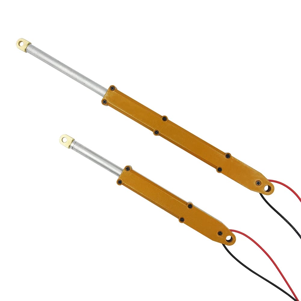 N20 45/90mm Stroke Electric Full Metal Push Rod Cylinder Driver For RC 1:16 Excavator Dump Truck DIY Upgrade Closed Cylinder