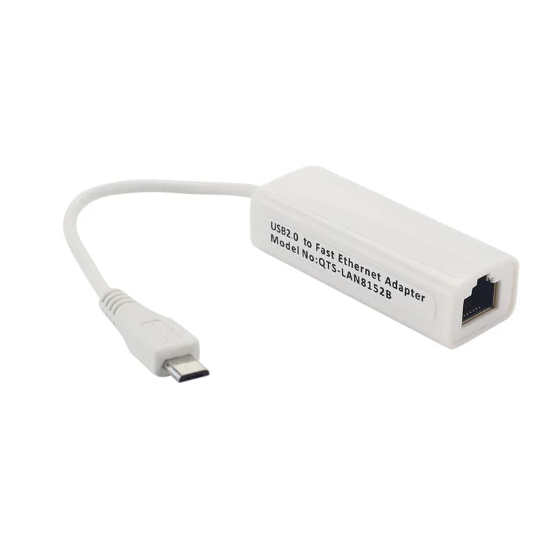 Ethernet Adapter Micro USB Raspberry Pi Zero LAN card RJ45 Network card from 100 Mbps to Banana Pi BPI-M2 Zero Windows